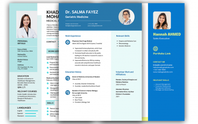 تصميم سيرة ذاتية طبية في قطر – Doctor CV